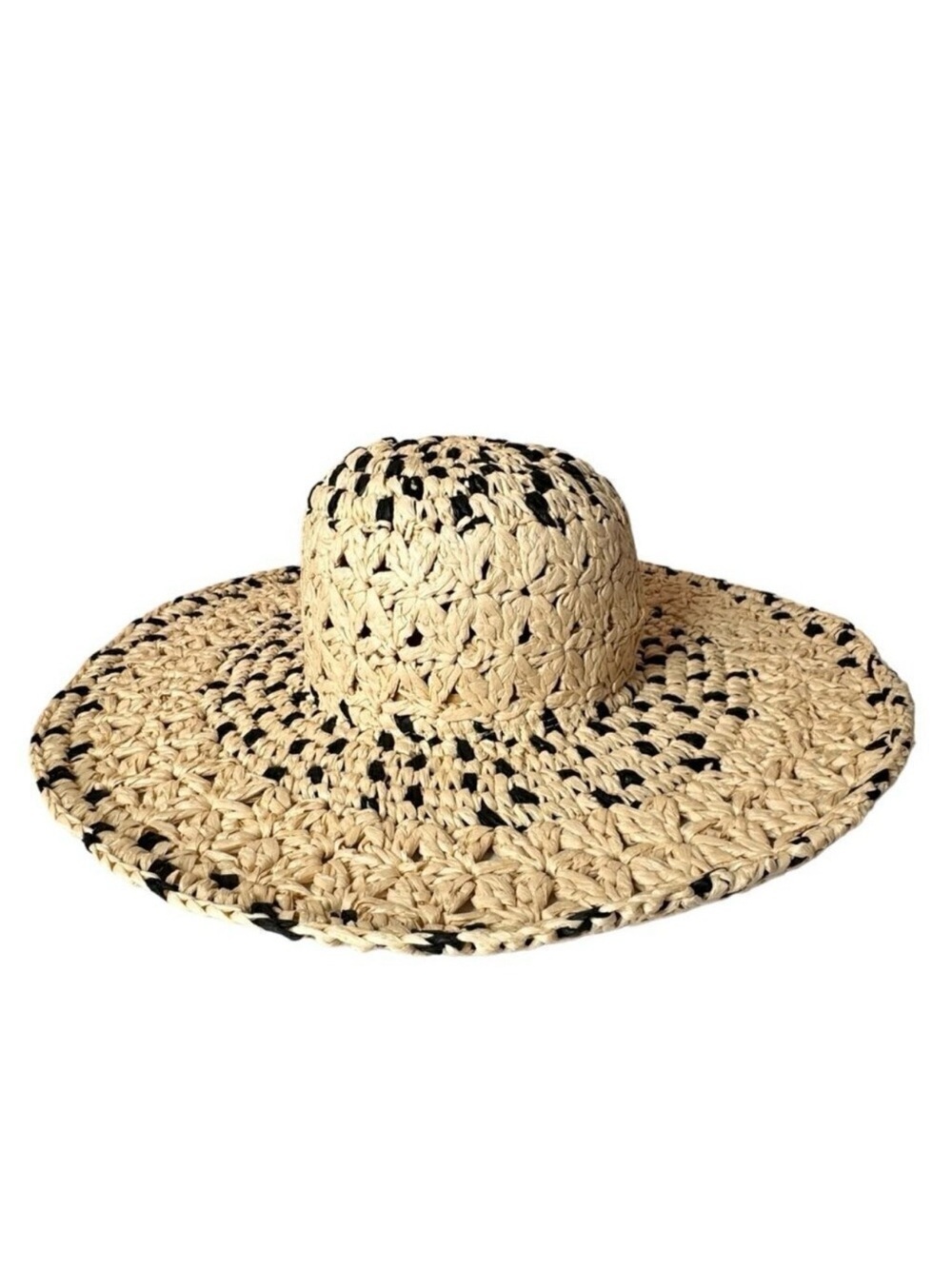 NWT Magid Hats Straw Wide Brim Hat Summer Beach Vacation